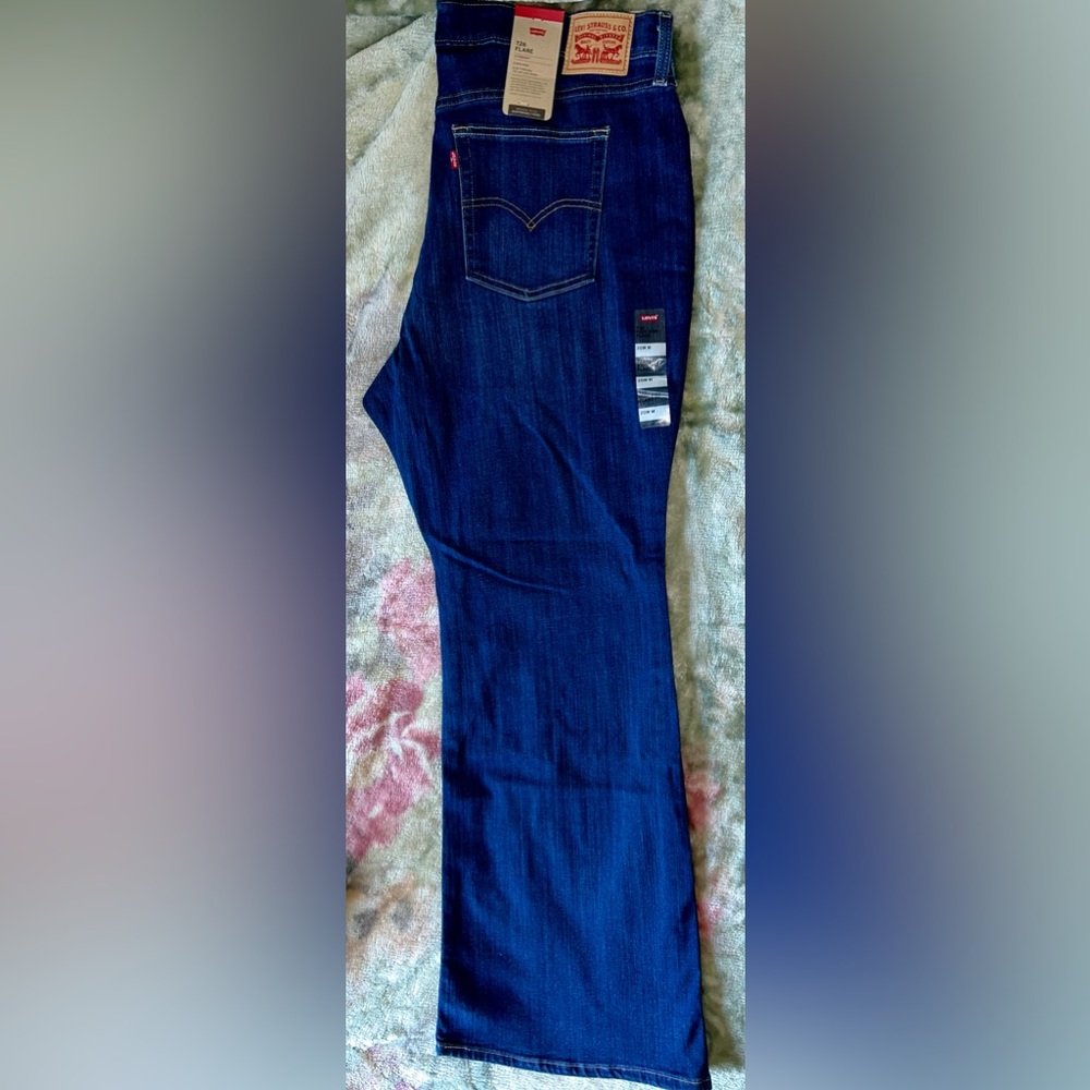 Levi's Womens Plus 726 High Rise Flare Jean